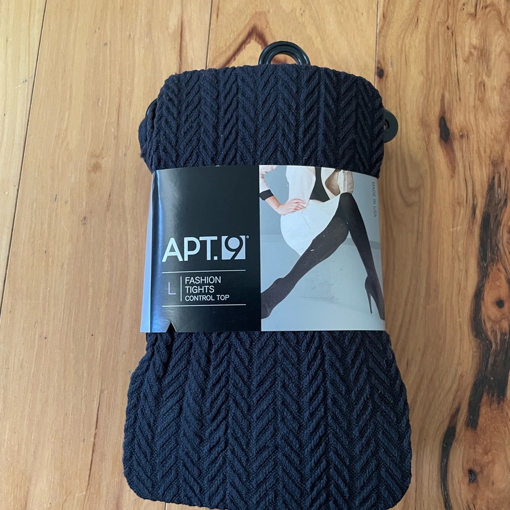 APT. 9 Black Fashion Tights